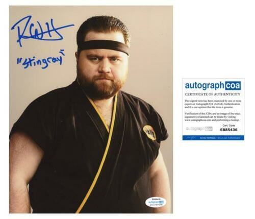 Paul Walter Hauser Cobra Kai Autograph Signed Stingray 8x10 Photo