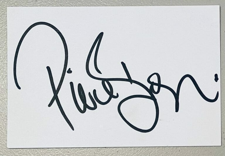 PIERCE BROSNAN SIGNED AUTOGRAPHED 4×6 CARD BAS BECKETT CERT JAMES BOND
 COLLECTIBLE MEMORABILIA