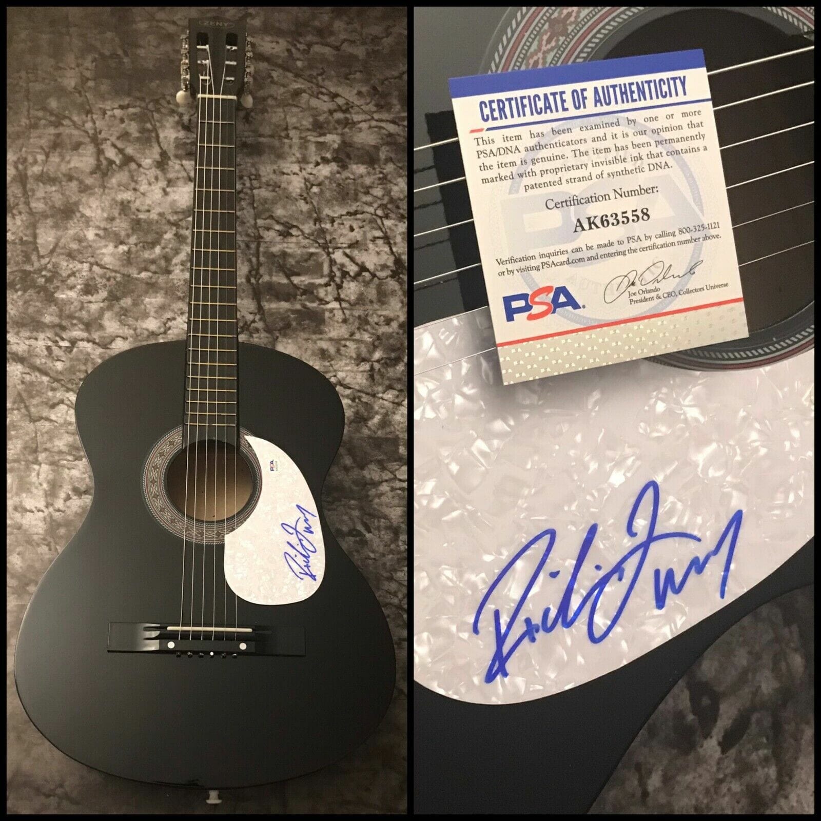 PSA Buffalo Springfield * RICHIE FURAY * Signed Acoustic Guitar COA