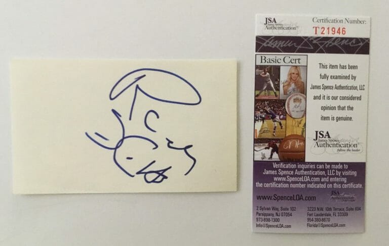 RANDY SHILTS SIGNED AUTOGRAPHED 3×5 CARD JSA CERTIFIED AND THE BAND PLAYED ON
 COLLECTIBLE MEMORABILIA