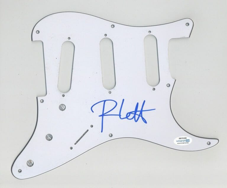 RHETT MILLER OLD 97S SIGNED AUTOGRAPH STRAT ELECTRIC GUITAR PICKGUARD ACOA COLLECTIBLE MEMORABILIA