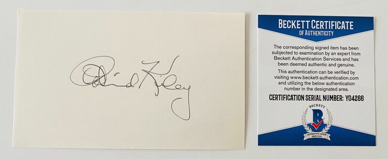 Richard Kiley Signed Autographed 3x5 Card BAS Beckett Certified Jurassic Park
Opens in a new window or tab