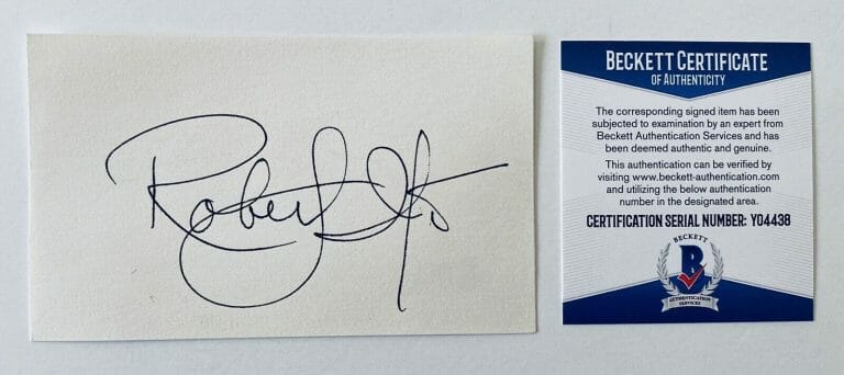 ROBERT ITO SIGNED AUTOGRAPHED 3×5 CARD BAS BECKETT CERT FALCON CREST QUINCY ME
 COLLECTIBLE MEMORABILIA