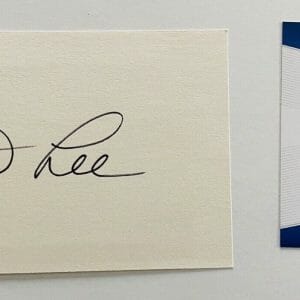 Ruta Lee Signed Autographed 3x5 Card BAS Beckett Certified Funny Face
Opens in a new window or tab