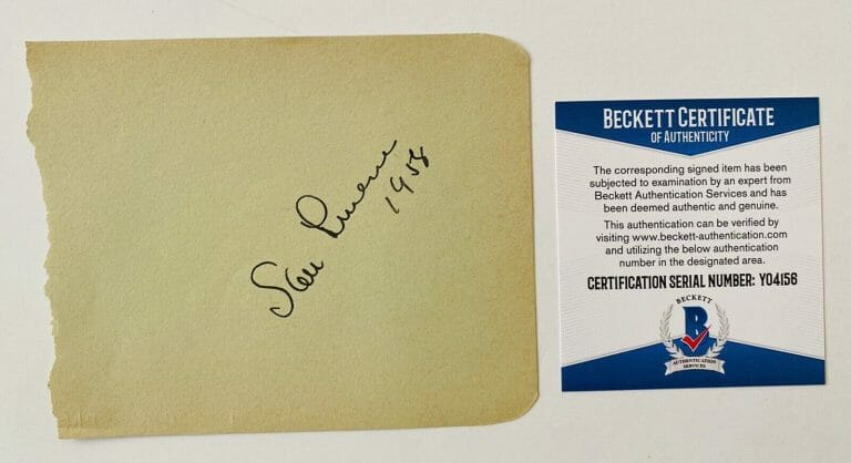 SAM LEVENE SIGNED AUTOGRAPHED 4×5 ALBUM PAGE BAS BECKETT CERT AFTER THE THIN MAN
 COLLECTIBLE MEMORABILIA