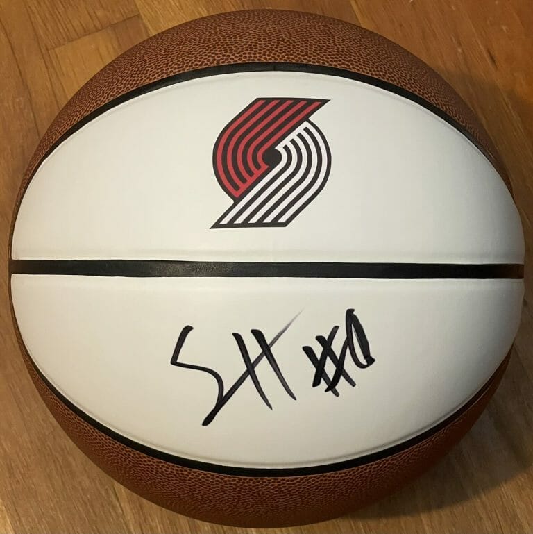 SCOOT HENDERSON SIGNED AUTOGRAPHED PORTLAND TRAIL BLAZERS BASKETBALL JSA
 COLLECTIBLE MEMORABILIA