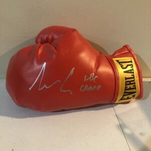 SEBASTIAN FUNDORA WBC CHAMP SIGNED AUTOGRAPH BOXING GLOVE EVERLAST COA