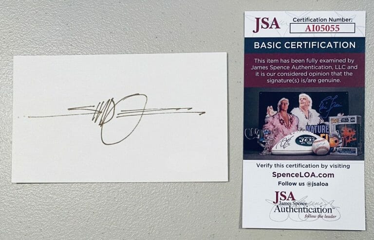 SHADOE STEVENS SIGNED AUTOGRAPHED 3×5 CARD JSA CERTIFIED KENTUCKY FRIED MOVIE DJ
 COLLECTIBLE MEMORABILIA
