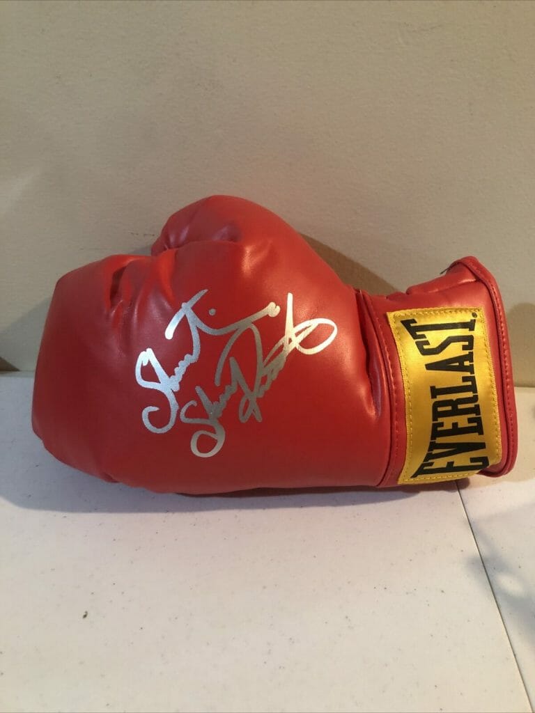SHOWTIME SHAWN PORTER SIGNED AUTOGRAPH BOXING GLOVE EVERLAST COA 2X CHAMP COLLECTIBLE MEMORABILIA