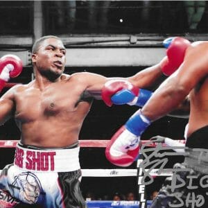 STEPHAN BIG SHOT SHAW SIGNED AUTOGRAPH 8x10 PHOTO PICTURE COA BOXING BOXER