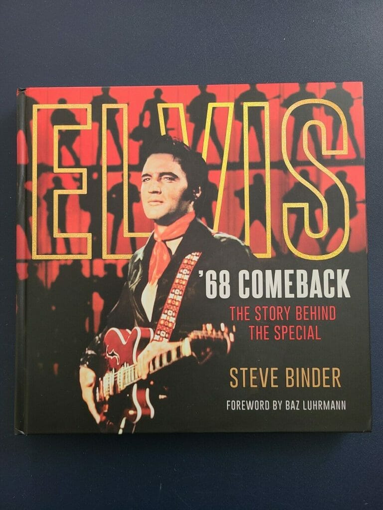 STEVE BINDER AUTOGRAPHED SIGNED ’68 ELVIS PRESLEY COMEBACK BOOK – TO JOHN COLLECTIBLE MEMORABILIA