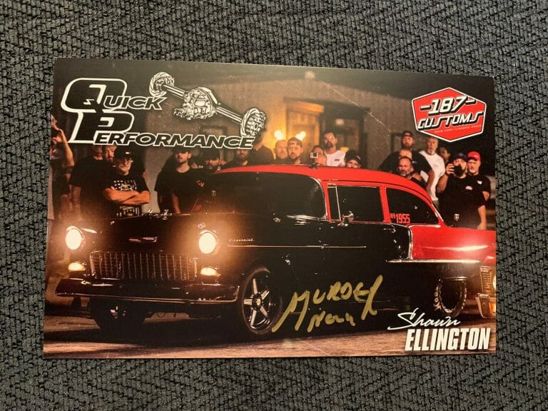 STREET OUTLAWS MURDER NOVA SIGNED PROMO CARD 2022 PRI AUTOGRAPH SHAWN ELLINGTON
 COLLECTIBLE MEMORABILIA