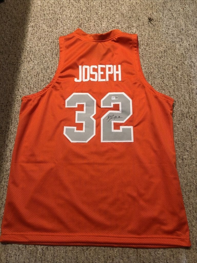 SYRACUSE ORANGE- KRIS JOSEPH SIGNED AUTOGRAPH JERSEY TRISTAR COA CUSE RARE COLLECTIBLE MEMORABILIA