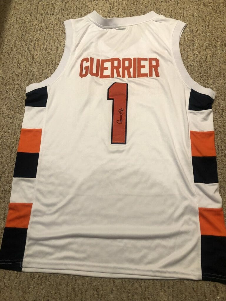 SYRACUSE ORANGE- QUINCY GUERRIER SIGNED AUTOGRAPH JERSEY GTP COA COLLECTIBLE MEMORABILIA