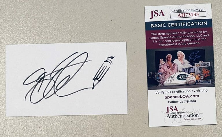 TERRY GILLIAM SIGNED AUTOGRAPHED 3×5 CARD JSA CERTIFIED MONTY PYTHON
 COLLECTIBLE MEMORABILIA