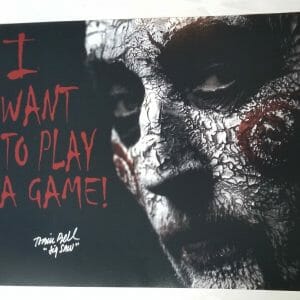 Tobin Bell REAL hand SIGNED 16x20 "Jigsaw" Poster #2 COA PROOF
Opens in a new window or tab