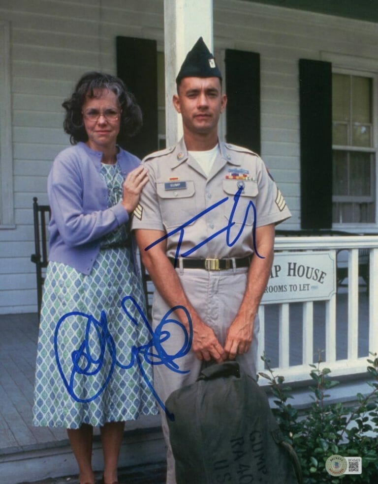 TOM HANKS & SALLY FIELD SIGNED AUTOGRAPH 11×14 PHOTO – FORREST GUMP BECKETT COA COLLECTIBLE MEMORABILIA