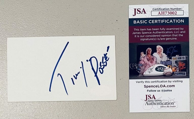 TOMMY TINY LISTER SIGNED AUTOGRAPHED 3×5 CARD JSA CERTIFIED FRIDAY DEEBO
 COLLECTIBLE MEMORABILIA