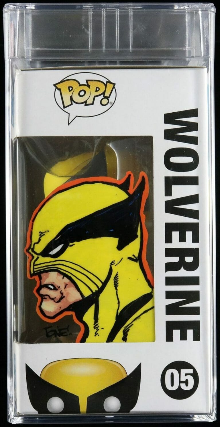TONE RODRIGUEZ SIGNED FUNKO POP #05 PSA/DNA ENCAPSULATED WOLVERINE AUTO COLLECTIBLE MEMORABILIA