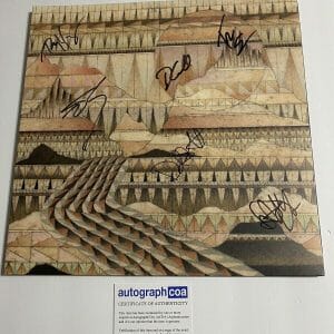 Trampled By Turtles ‎Full Band Signed Autographed Vinyl Record ‘Alpenglow’ LP
