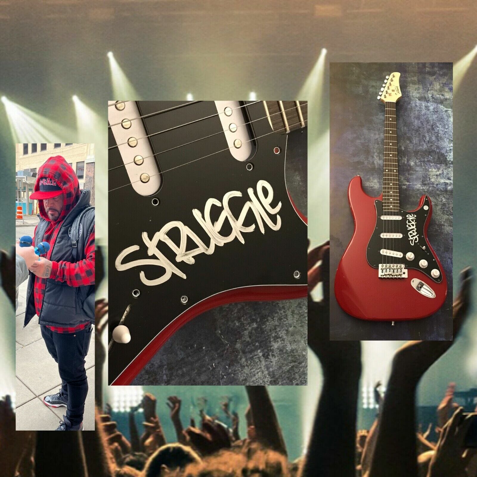 Troubadour of Troubled Souls * STRUGGLE JENNINGS * Signed Electric Guitar COA