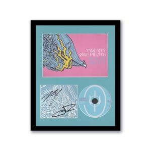 TWENTY ONE PILOTS “SCALED AND ICY” AUTOGRAPH SIGNED FRAMED 11×14 DISPLAY E ACOA COLLECTIBLE MEMORABILIA