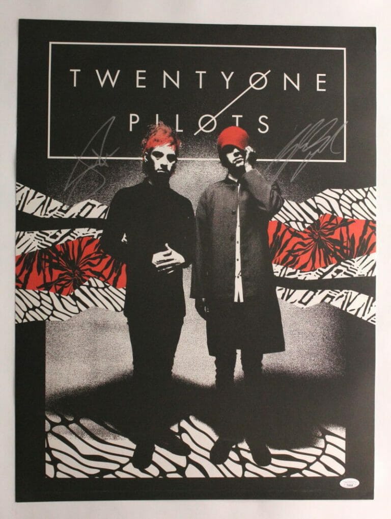 Explore Our Collection Of Twenty One Pilots Memorabilia | Autographia