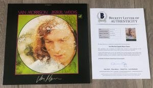 VAN MORRISON SIGNED VERY RARE ASTRAL WEEKS VINYL ALBUM W/PROOF & BECKETT BAS COA
 COLLECTIBLE MEMORABILIA