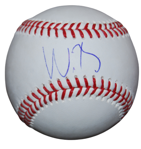 WERNER BLAKELY SIGNED (LOS ANGLES ANGELS) PROSPECT OML BASEBALL JSA COA AH95644 COLLECTIBLE MEMORABILIA