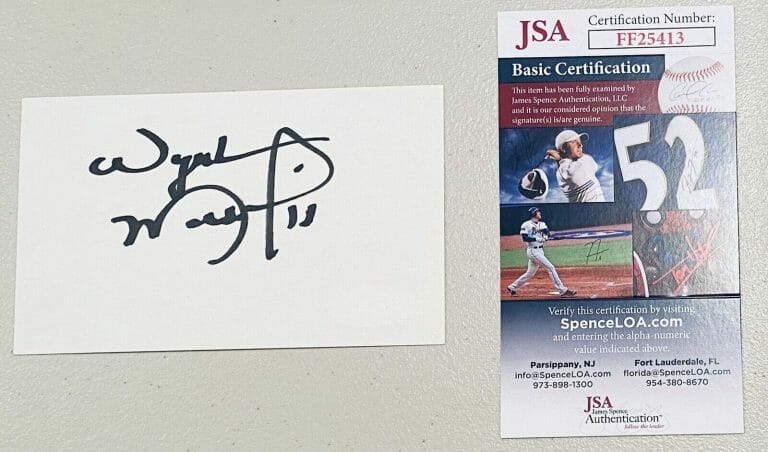 WYNTON MARSALIS SIGNED AUTOGRAPHED 3×5 CARD JSA CERTIFIED JAZZ TRUMPETER
 COLLECTIBLE MEMORABILIA