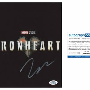Zoe Terakes ‘Ironheart’ signed autographed 8x10 photo nine perfect stranger ACOA
