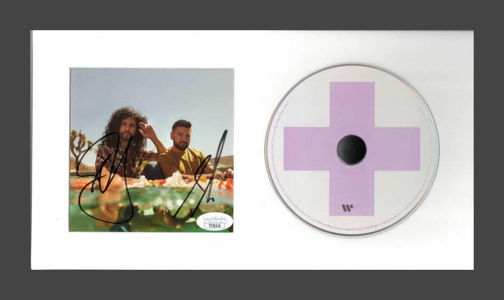 DAN + SHAY SIGNED AUTOGRAPH GOOD THINGS FRAMED CD DISPLAY - READY TO HANG! JSA
