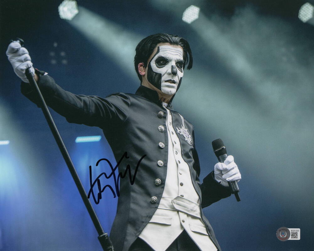 TOBIAS FORGE SIGNED AUTOGRAPH 11X14 PHOTO - PAPA EMERITUS OF GHOST BECKETT COA