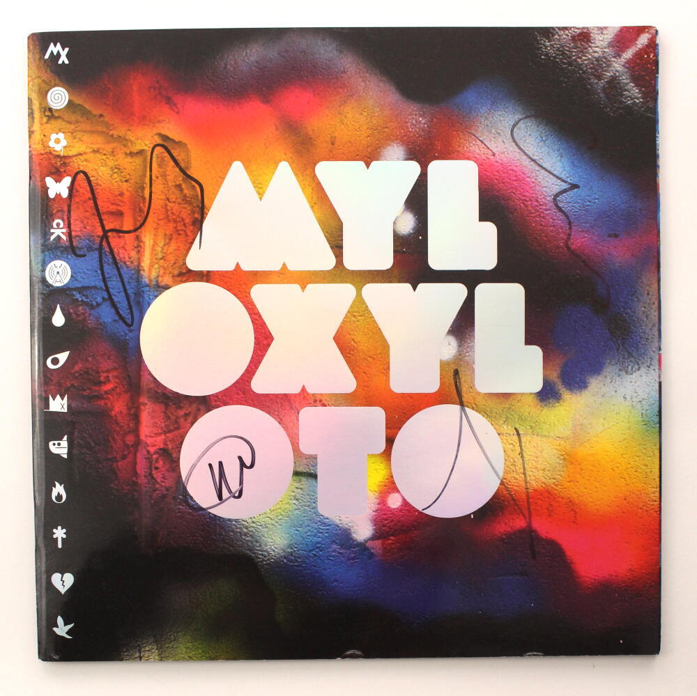 Coldplay Full Band Signed Autograph Concert Tour Program Book Chris Martin + JSA

