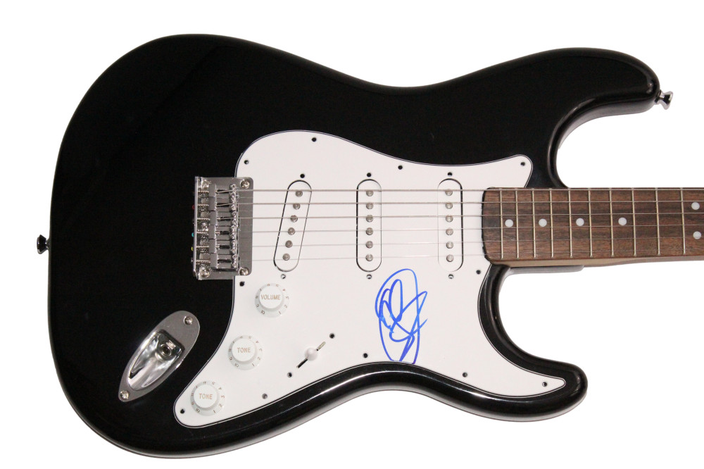 Miley Cyrus Signed Autograph Fender Electric Guitar Endless Summer Vacation JSA
