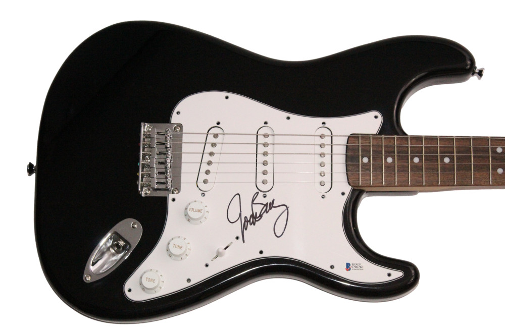 Joan Baez Signed Autograph Full Size Fender Electric Guitar Any Day Now BAS COA
