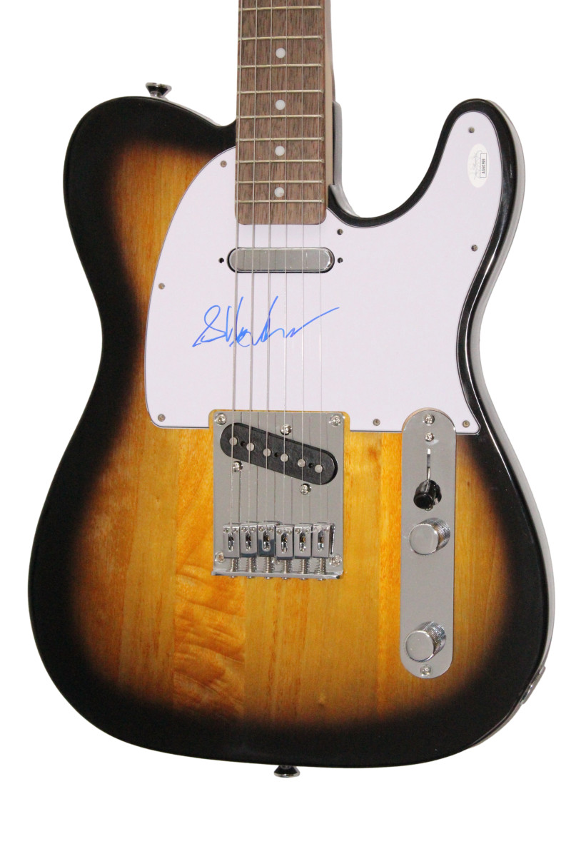 Steve Hackett Genesis Signed Autograph Fender Electric Guitar - w/ JSA COA
