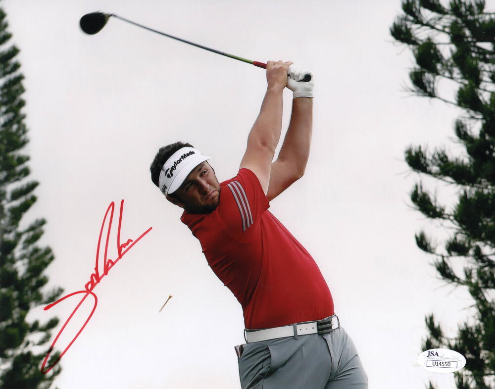 Jon Rahm Signed Autograph 8x10 Photo - 2023 Masters Champion World #1 w/ JSA COA
