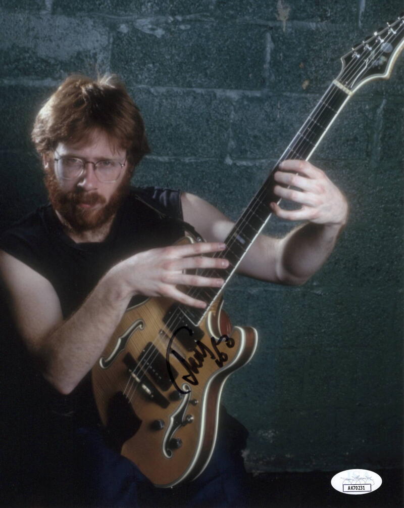 Trey Anastasio Phish Signed Autograph 8x10 Photo - Full Signature w/ JSA COA
