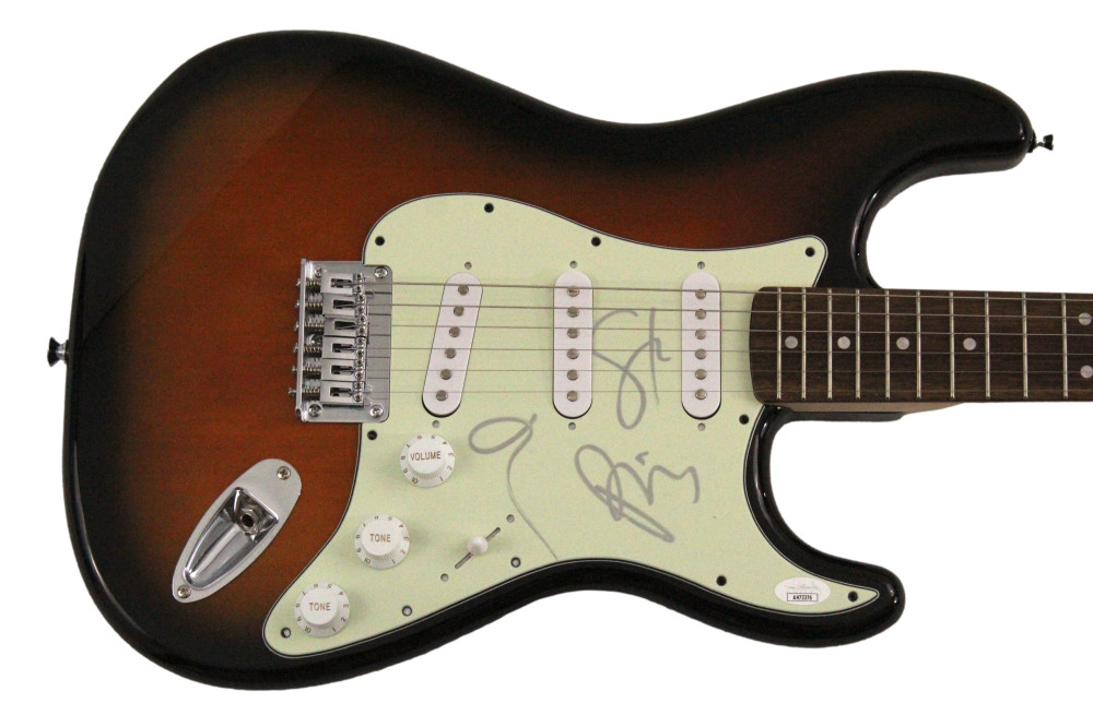 Interpol Band Signed Autograph Fender Electric Guitar - Paul Banks +2 w/ JSA COA
