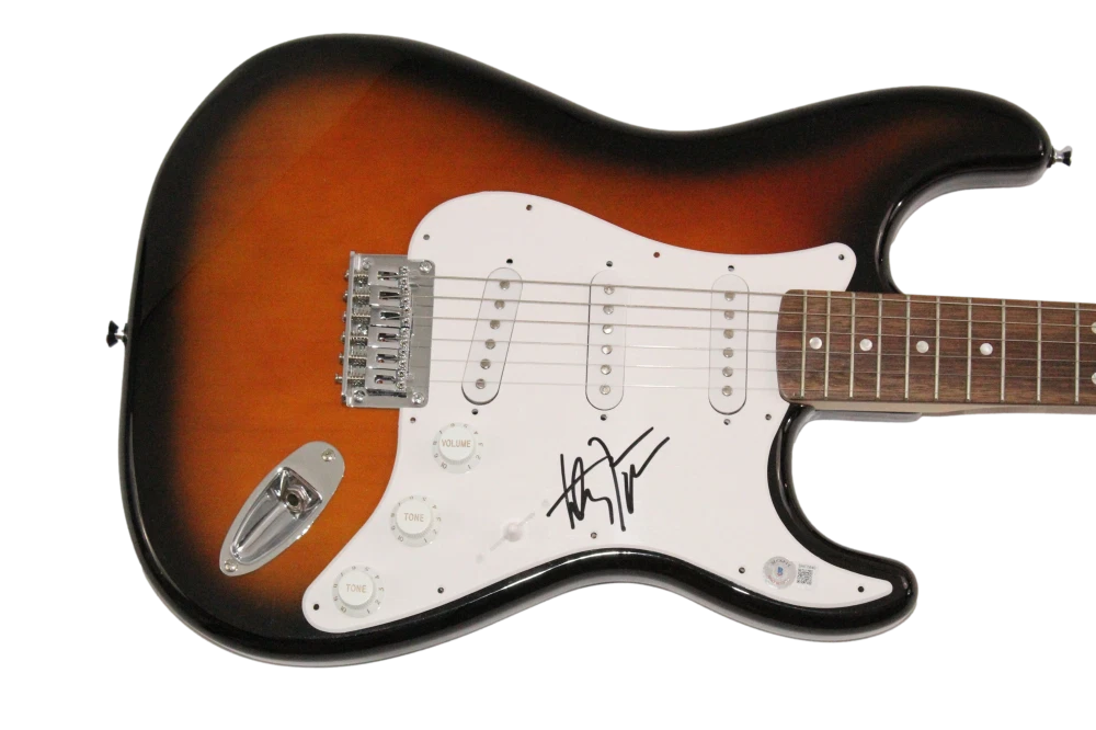 Tobias Forge Ghost Signed Autograph Full Size Fender Electric Guitar Beckett COA
