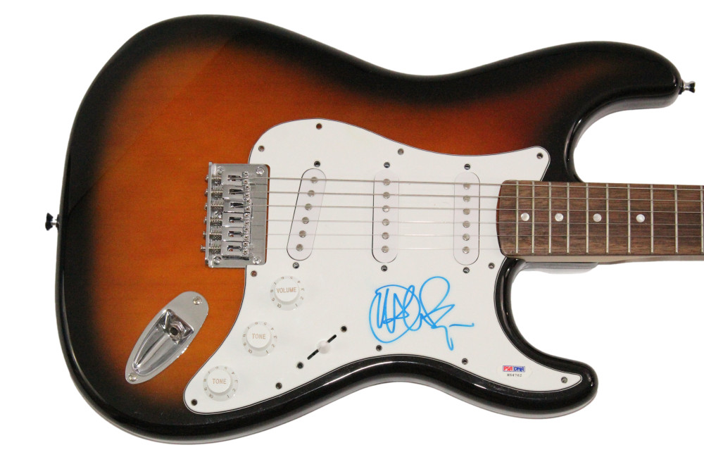 John Mayer Signed Autograph Fender Electric Guitar - Vintage Full Signature PSA
