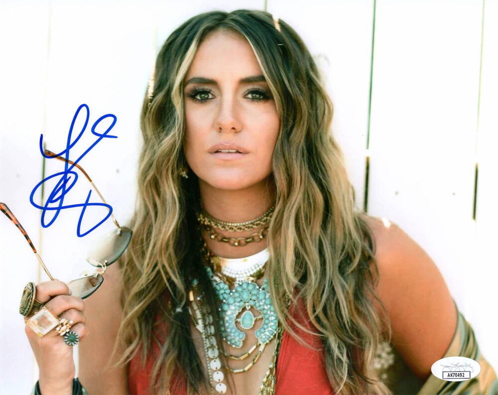 Lainey Wilson Signed Autograph 8x10 Photo Bell Bottom Country Star w/ JSA COA
