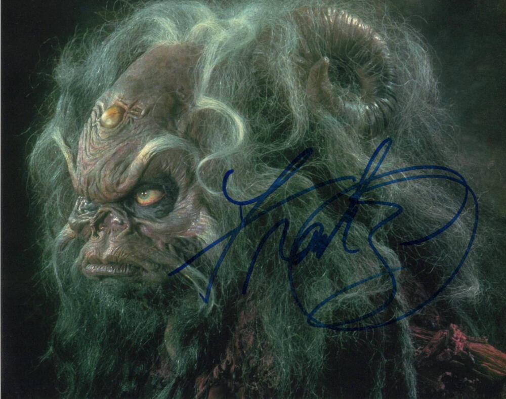 Frank Oz Signed Autograph 8x10 Photo - The Dark Crystal Aughra Very Rare JSA COA
