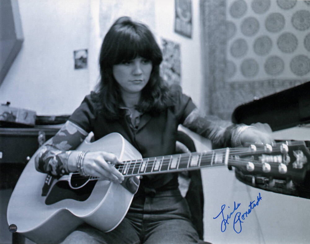 Linda Ronstadt Signed Autograph 11x14 Photo - Simple Dreams Singer Steiner COA
