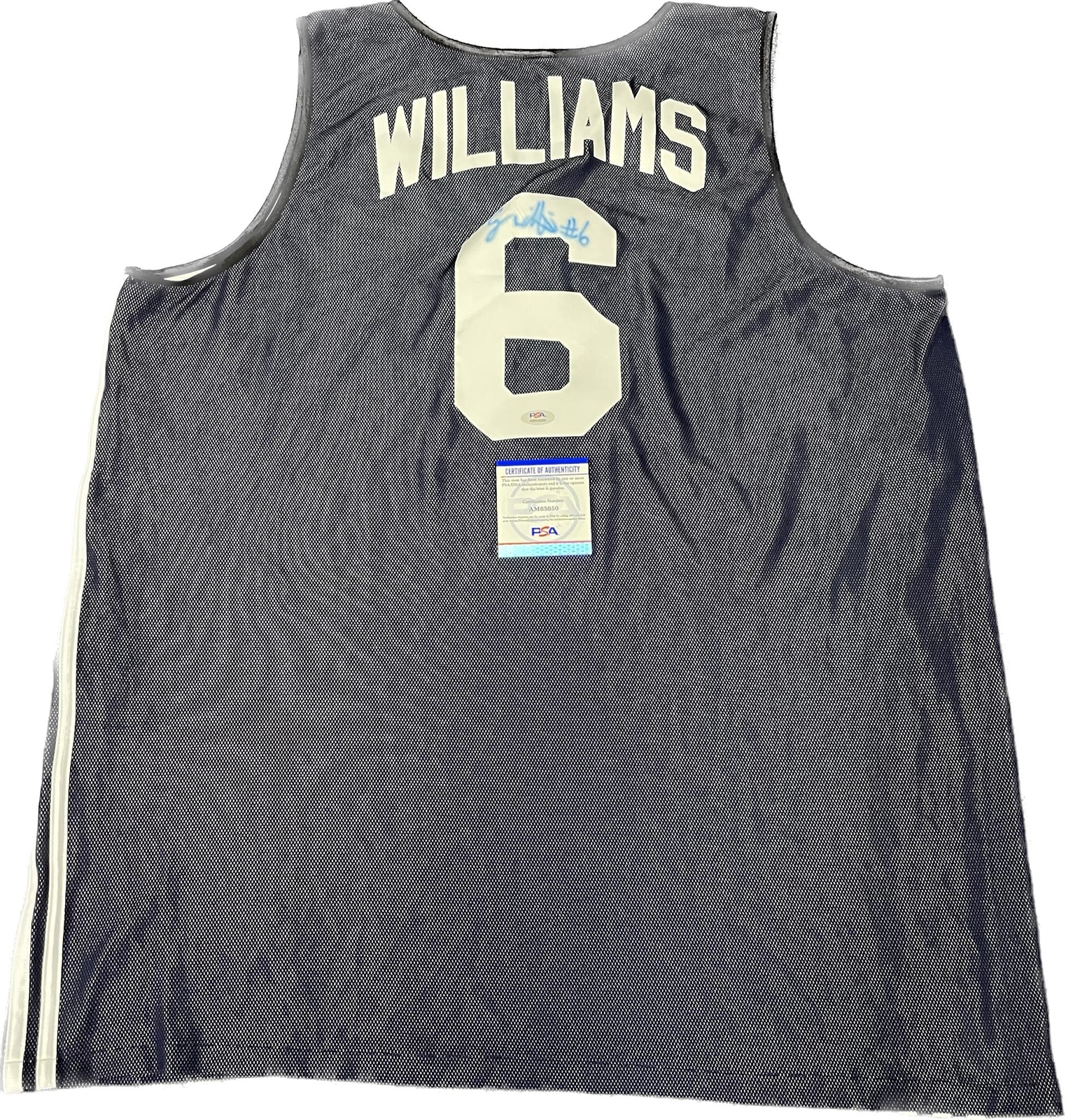 Corey Williams signed Summer League jersey PSA/DNA Golden State Warriors Autogra
