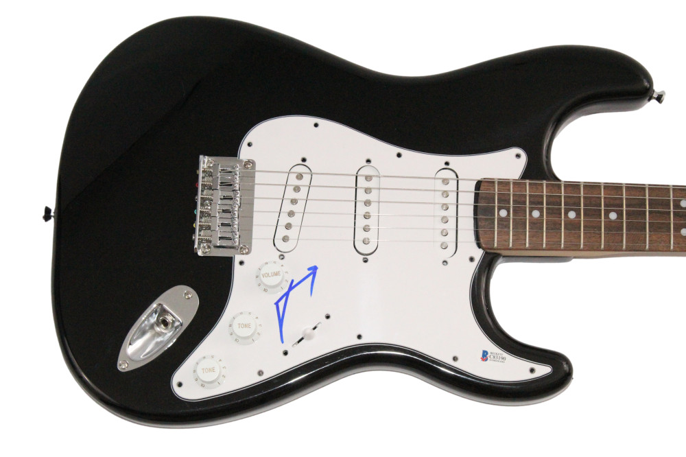 Jared Leto Thirty Seconds to Mars Signed Autograph Fender Guitar w/ Beckett COA
