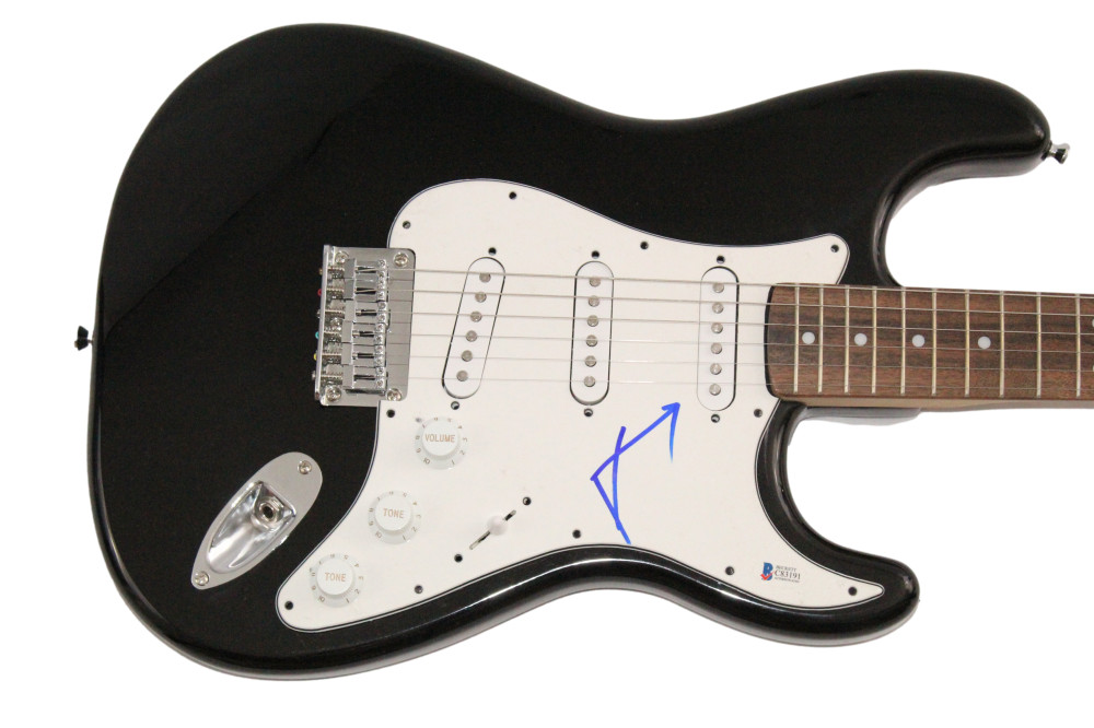 Jared Leto Thirty Seconds to Mars Signed Autograph Fender Electric Guitar BAS
