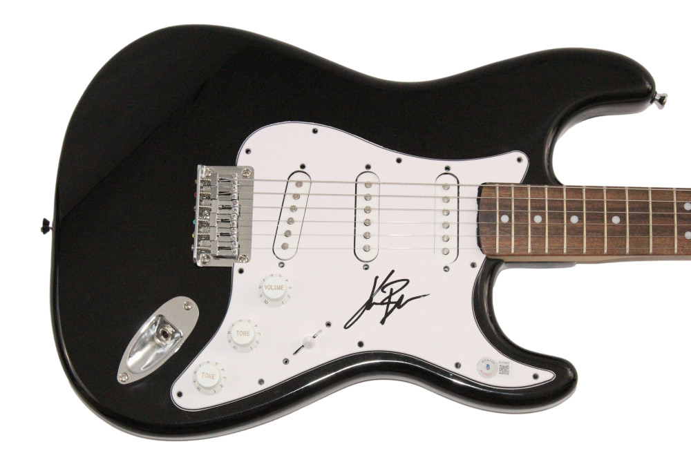 Kane Brown Signed Autograph Fender Electric Guitar Country Music Stud Beckett
