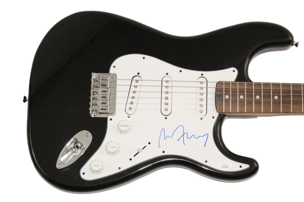 Bryan Ferry Signed Autograph Full Size Fender Electric Guitar Roxy Music w/ JSA
